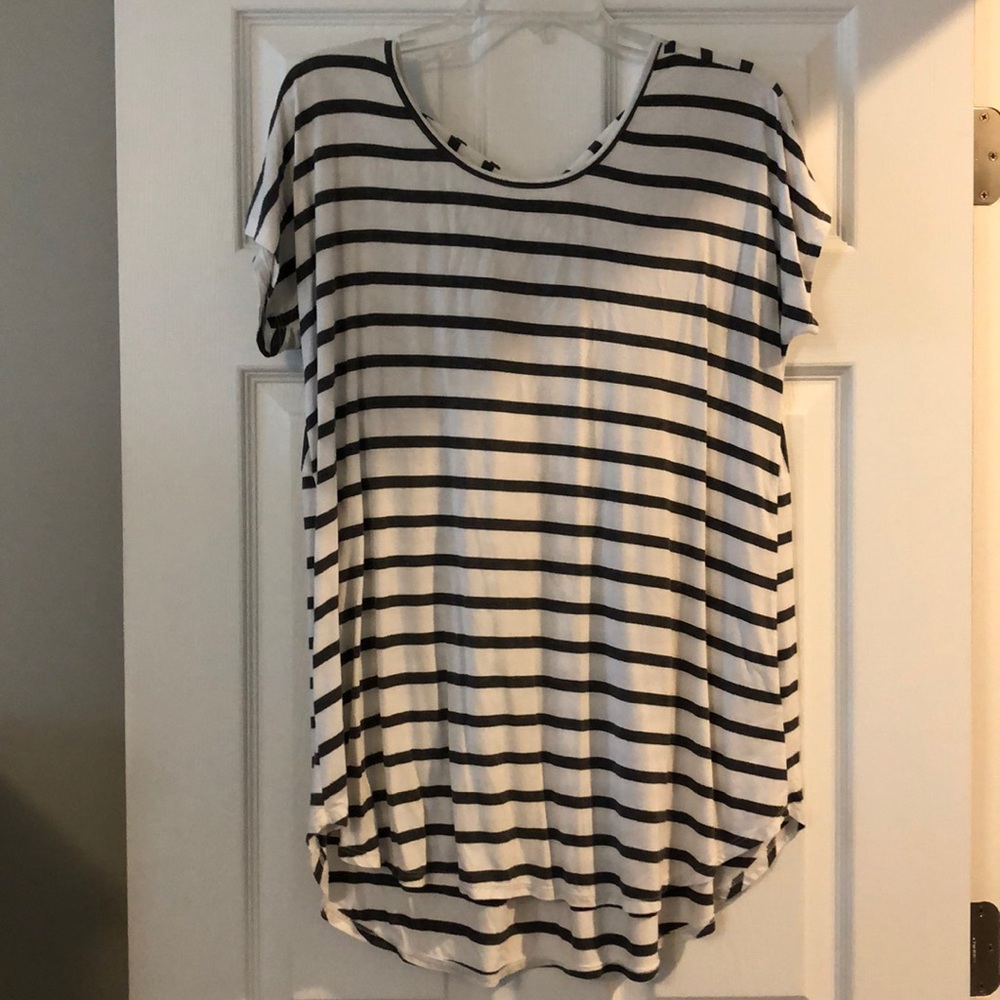 Pink blush maternity shirt